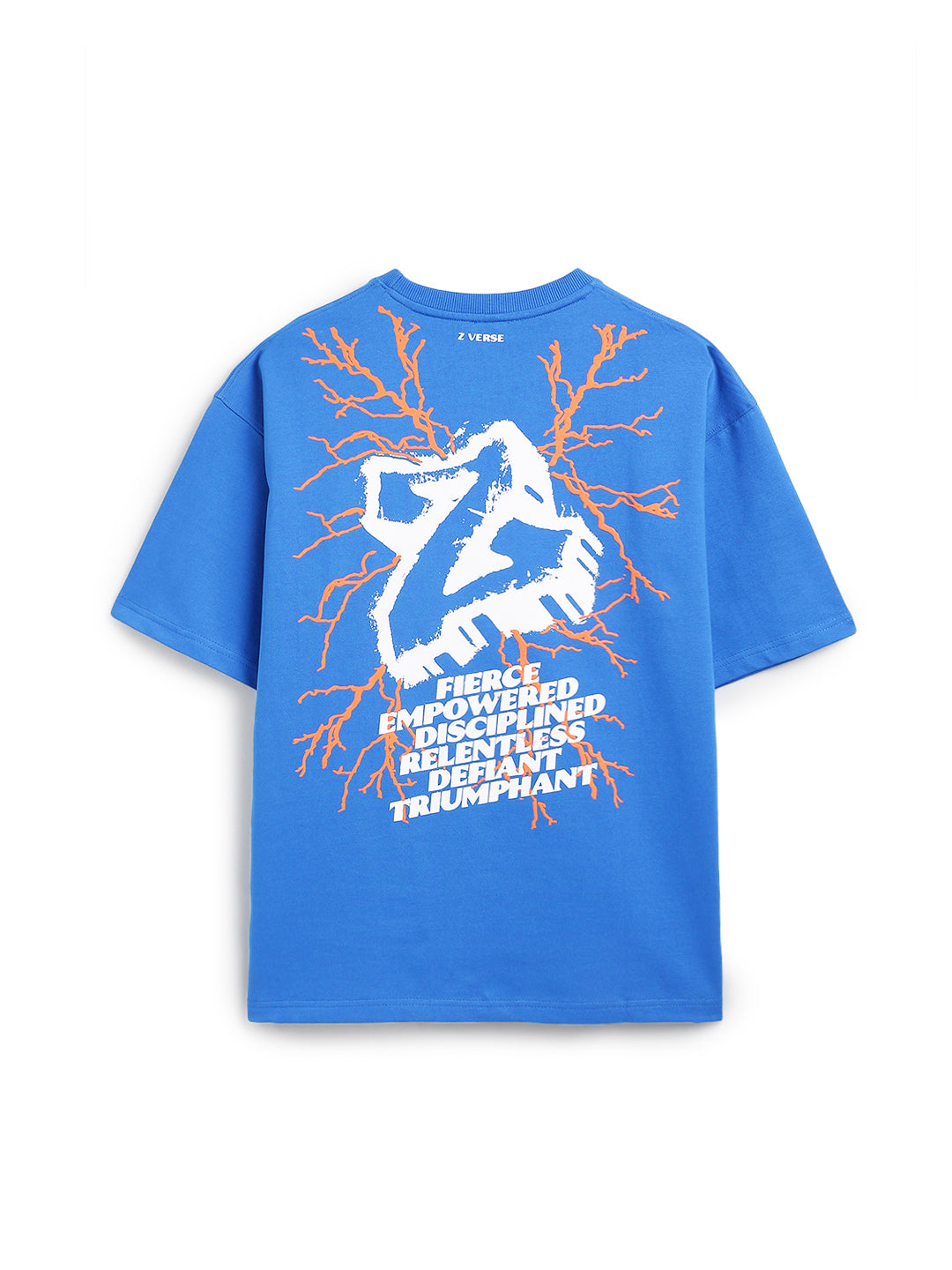Z Verse Oversized Solid T-Shirt