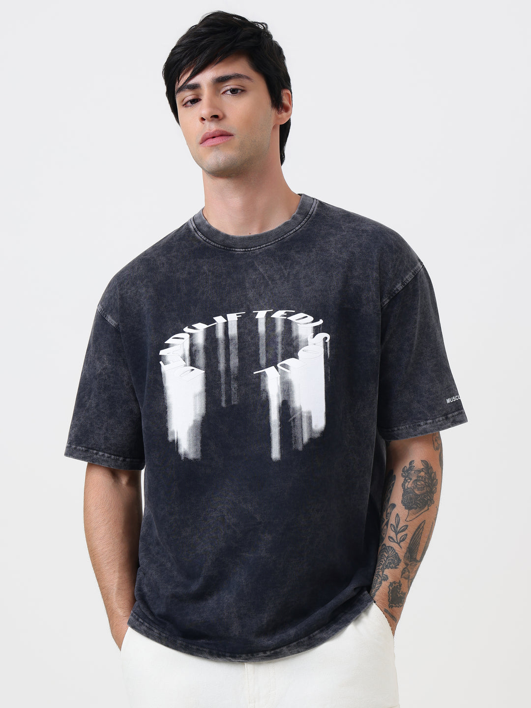 Deadlifted Soul Oversized Washed T-Shirt